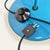 Italian Modern Light Blue Metal and Glass Floor Lamp, 1980s For Sale - Image 14 of 15