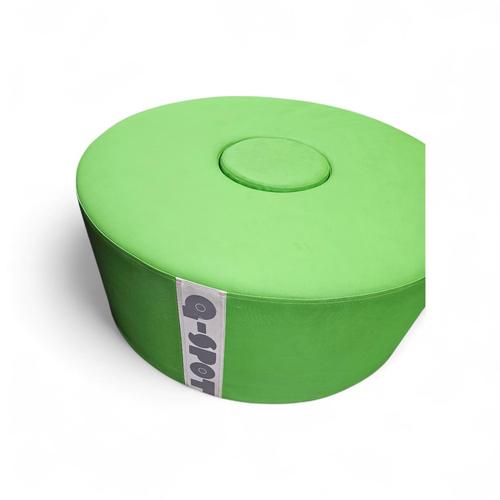 Q-SPOT sitting donut with small stool / easy cleanable vinyl / polyether base Width 100Depth 100Height 35 cm