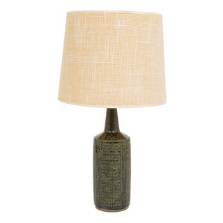 Army Green Dl/30 Table Lamp by Linnemann-Schmidt for Palshus, 1960s For Sale