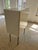 White Highboard with Circular Relief Pattern and Minibar from Belgium For Sale - Image 10 of 11