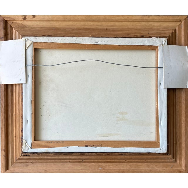 Mid 20th Century Thomas Tyrwhitt-Drake, Master of the Bicester and Warden Hillfoxhounds Reproduction Paining With Ornate Wood Frame For Sale - Image 11 of 15