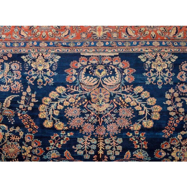 Early 20th Century Mohajeran Rug For Sale In Chicago - Image 6 of 11
