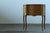 Vintage Danish Oak Nightstands with Hand-Carved Drawer Fronts, 1970s, Set of 2 For Sale - Image 4 of 18