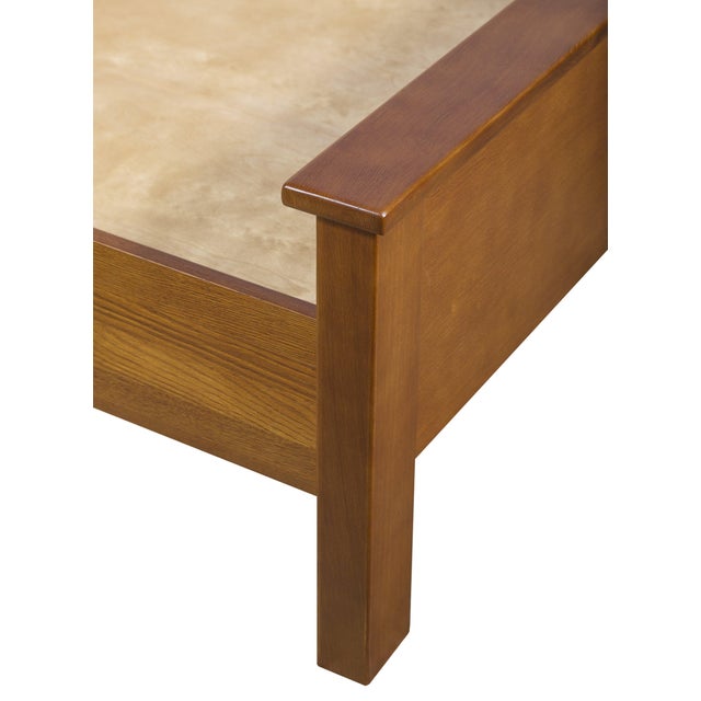 Mission Oak Panel Bed - Michael's Cherry For Sale - Image 9 of 12