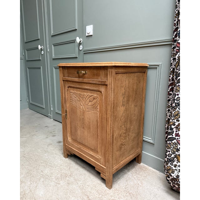 Art Deco Oak Buffet, 1930s For Sale - Image 4 of 15