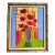 Contemporary Alexandra Brown Pop Art Floral Still Life Painting For Sale