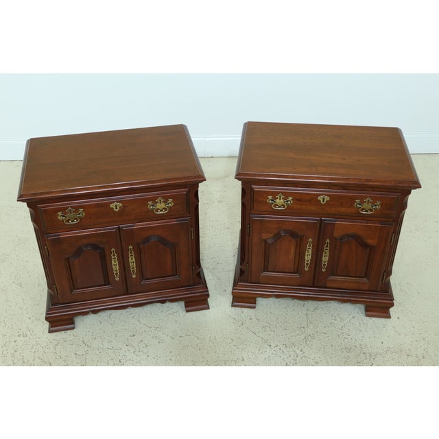 Pennsylvania House Cherry Nightstands a Pair Chairish