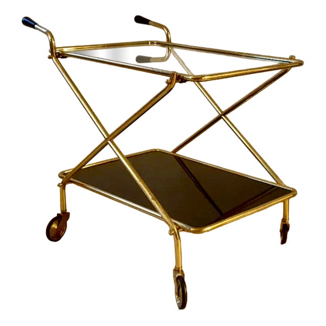 Art Deco Serving Trolley, 1960s For Sale