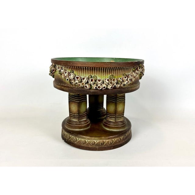 Traditional French Empire Ceramic Centerpiece, 19th Century For Sale - Image 3 of 15