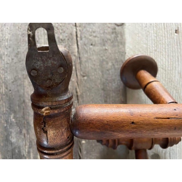 Antique Wooden Coat Rack, 1890s For Sale - Image 9 of 10