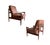 Danish Lounge Chairs in Teak and Leather from Magnus Olesen, Set of 2 For Sale - Image 6 of 18
