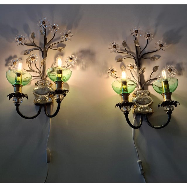 Vintage Wall Lamps by Banci Firenze, Italy, 1970s, Set of 2 For Sale - Image 10 of 18