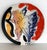 Italian Ceramic Wall Plate Decoration by Paolo Buggiani for Bitossi, 1989 For Sale - Image 9 of 10