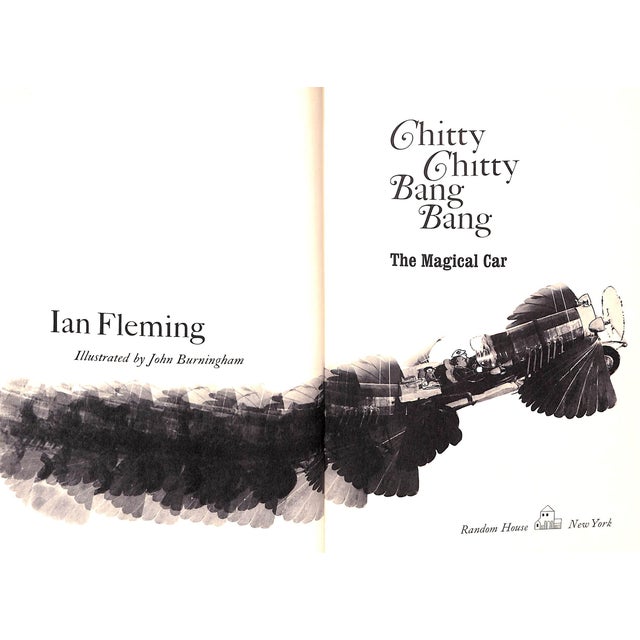 FLEMING, Ian [114] pp. Random House 1964 Illustrated by John Burningham Chitty-Chitty-Bang-Bang: The Magical Car is a...