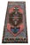 1970s 1970s Hand Knotted Turkish Rug Boho-Chic Small Accent Rug Enrty Decor Door Mat 19"x44" For Sale - Image 5 of 13
