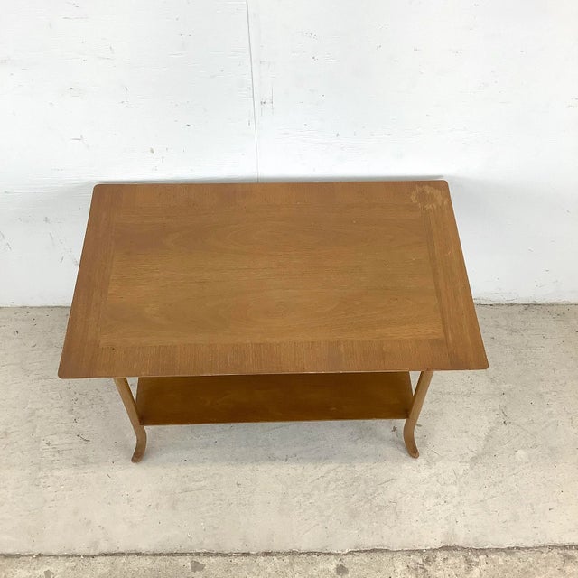 John Widdicomb Mid 20th Century End Table Attr. Th Robsjohn-Gibbings For Sale - Image 4 of 12