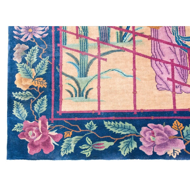 Early 20th Century Chinese Art Deco Rug For Sale - Image 13 of 15