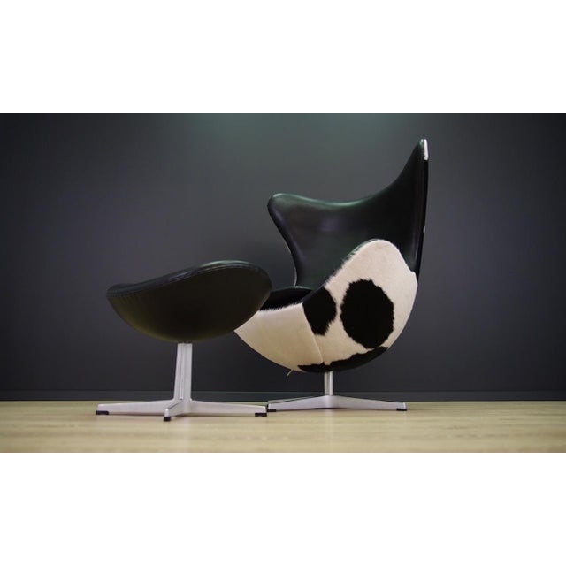 Vintage Danish Egg Chair by Arne Jacobsen for Fritz Hansen, 1980s For Sale - Image 18 of 18