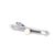 1990s Mikimoto Estate Akoya Pearl Tie Bar Sterling Silver 5.91 Grams For Sale - Image 10 of 12