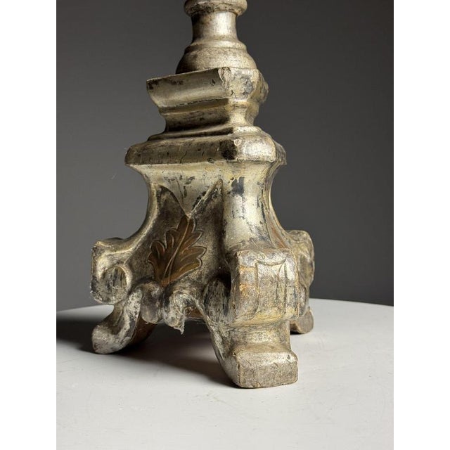Italian Candlestick, 18th Century For Sale - Image 13 of 18