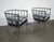 Late 20th Century Pair of Chrome Barrel Lounge Chairs For Sale - Image 13 of 14