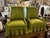 Vintage Green Lounge Chairs, 1950s, Set of 2 For Sale - Image 4 of 4