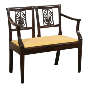 Italian Late 18th Century Two-Seat Chair Settee