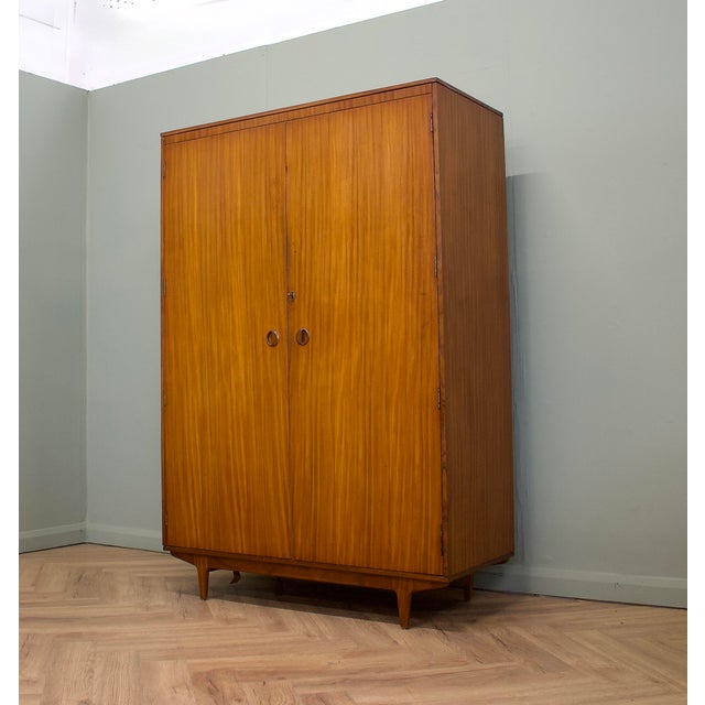 Vintage Teak Wardrobe from Butilux, 1960s For Sale - Image 4 of 11