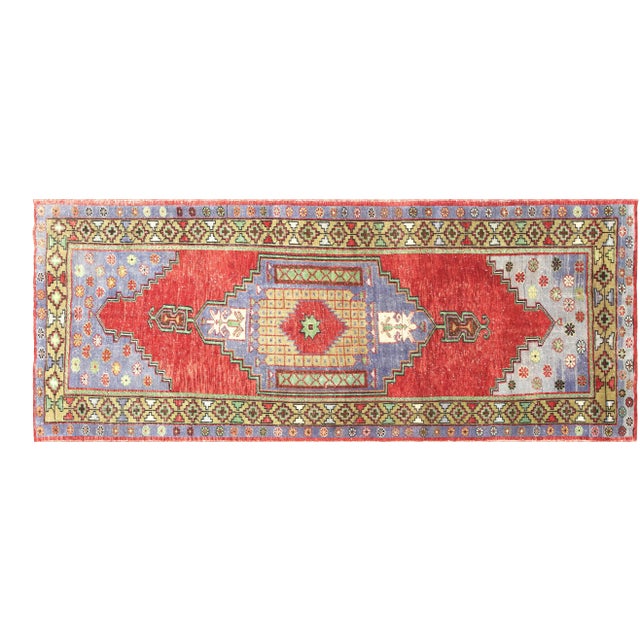 1960s Turkish Oushak Rug For Sale