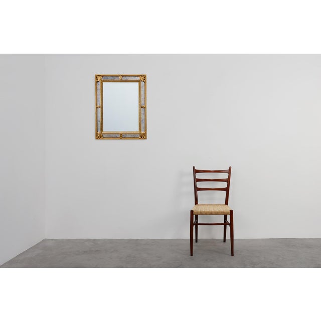Rococo Vintage Baroque Style Gilt Mirror from Deknudt, Belgium, 1950s For Sale - Image 3 of 11