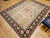 Brown Vintage Turkish Oushak Handwoven Rug, Wool, Allover Geometric Design, 8' x 10' For Sale - Image 8 of 16
