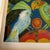 Folk Art 1970’s Original Folk Art “Parrot & Cockatiel” Lithograph For Sale - Image 3 of 7