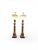 1970s Pair of Corinthian Column Lamps With Glass Shades. For Sale - Image 4 of 11