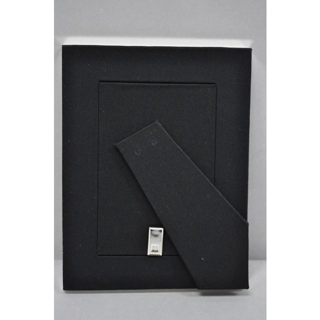 Brown Late 20th Century Lauren Ralph Lauren Harlow Burl Wood & Silver Plated 4x6 Photo Picture Frame Nib For Sale - Image 8 of 17