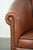 English Cowhide Leather Club Armchair For Sale - Image 10 of 14