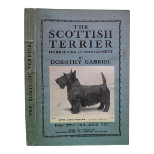 "The Scottish Terrier: Its Breeding and Management" 1938 Gabriel, Dorothy