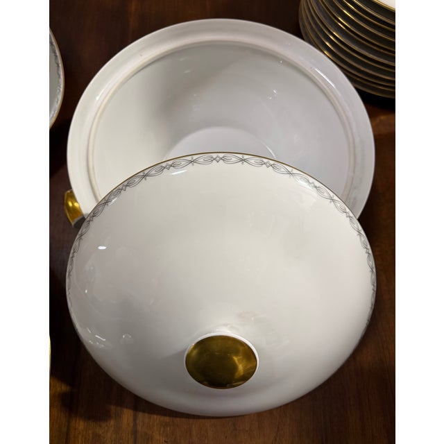 Vintage Dinnerware Set by Richard Ginori, 1950s, Set of 56 For Sale - Image 10 of 12