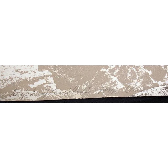 Diptych Limited Edition Etchings Landscape Trees by Paula Crane, Unframed Prints - Pair For Sale - Image 4 of 7