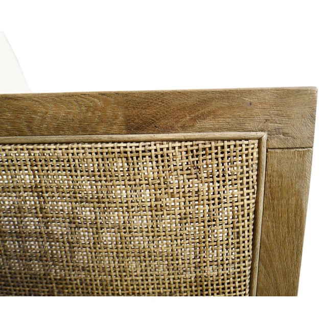 Cane & Oak Arm Chair For Sale - Image 10 of 12