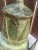 100-Year-Old Antique Thai Buddha Head Cast Metal Sculpture With Verdigris Patina For Sale - Image 4 of 9