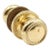 Reclaimed Traditional Cast Brass Rope Door Knobs For Sale