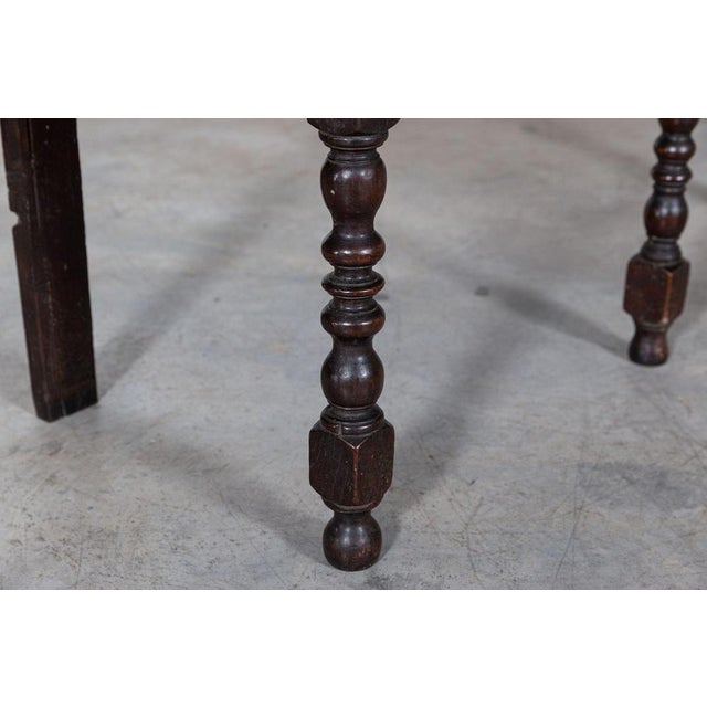 Brown English Vernacular Oak Dresser Base, 1750s For Sale - Image 8 of 17