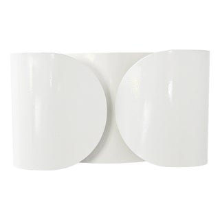 White Foglio Wall Lamp by Tobia and Afra Scarpa for Flos, 1960s For Sale