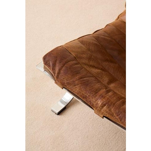 1960s Ari Easy Chairs in Cognac Brown Leather by Arne Norell, Sweden, 1960s, Set of 2 For Sale - Image 5 of 10