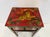 Vintage Hand Painted Tibetan Side Table Great colorful details