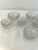 Beautiful set of eight ABP antique hand cut salt cellars from the American brilliant period 1886 -1916. Cellars feature...