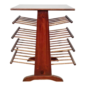 20th Century MCM Style Table/Magazine Rack, in the Manner of Josef Frank