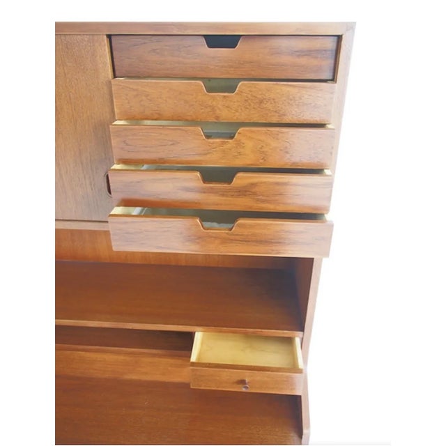 Large Danish Mid-Century Modern Teak Cabinet, 1960s For Sale - Image 9 of 11