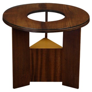 Pedestal Table by Architect G.A. Heldoorn For Sale