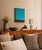 Bodasca, Meditative Turquoise, 2026, Acrylic Painting on Canvas For Sale - Image 9 of 10